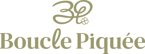 Logo l'atelier de Boucle Piquée - Créations artisanales et minimalistes réalisées en Bretagne